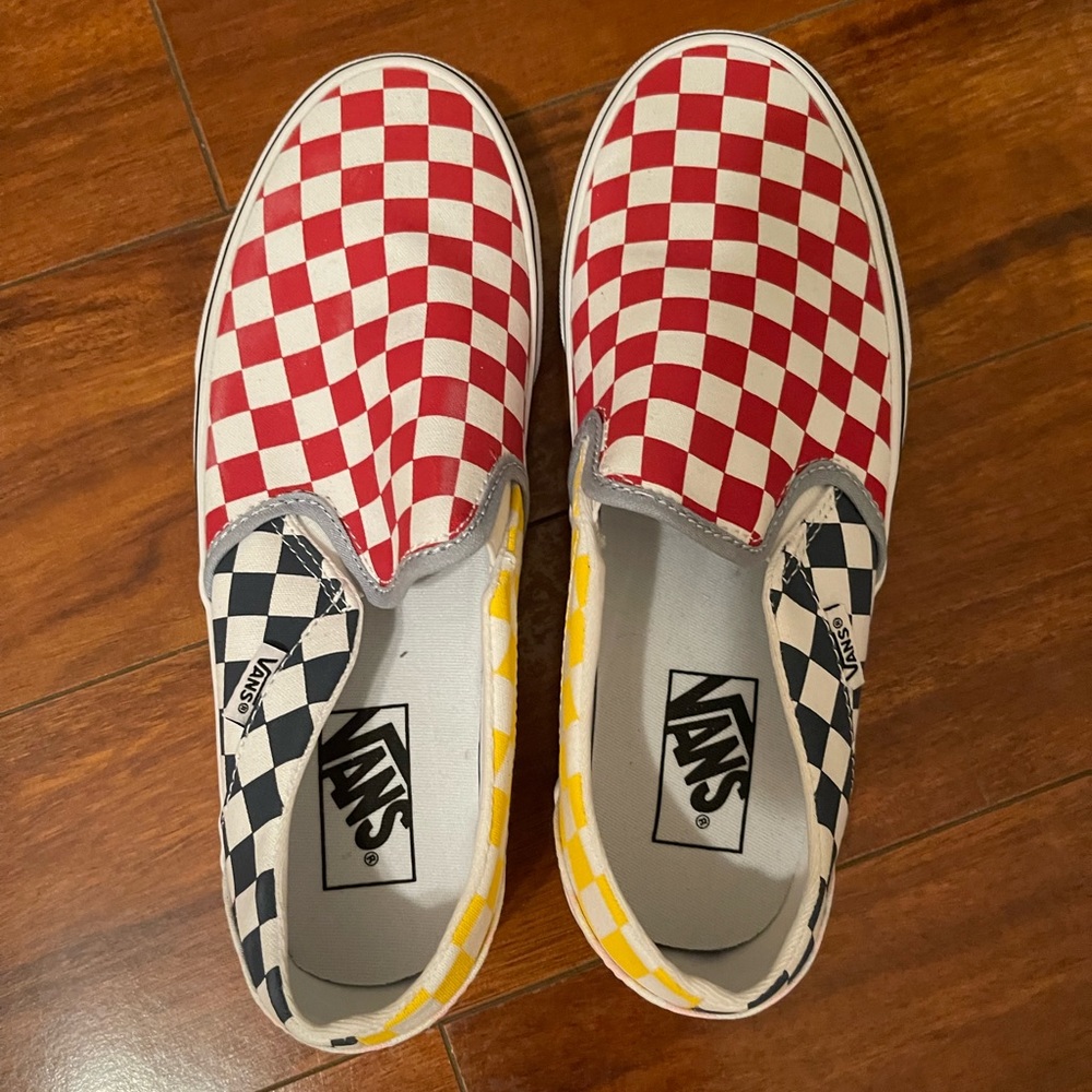 Vans multicolor Women’s sneakers. New, size 9.
